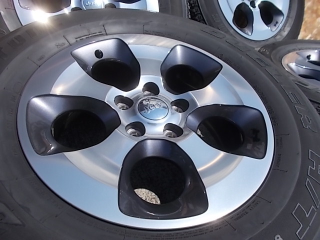 18in Jeep ラングラー純正 予備 車検用などに 2205拍卖