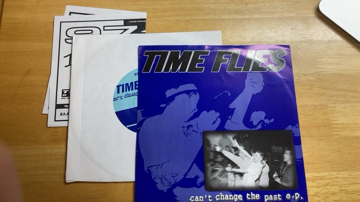 Time Flies Can't Change The Past E.P. 7EP nyhc 歌詞付き拍卖