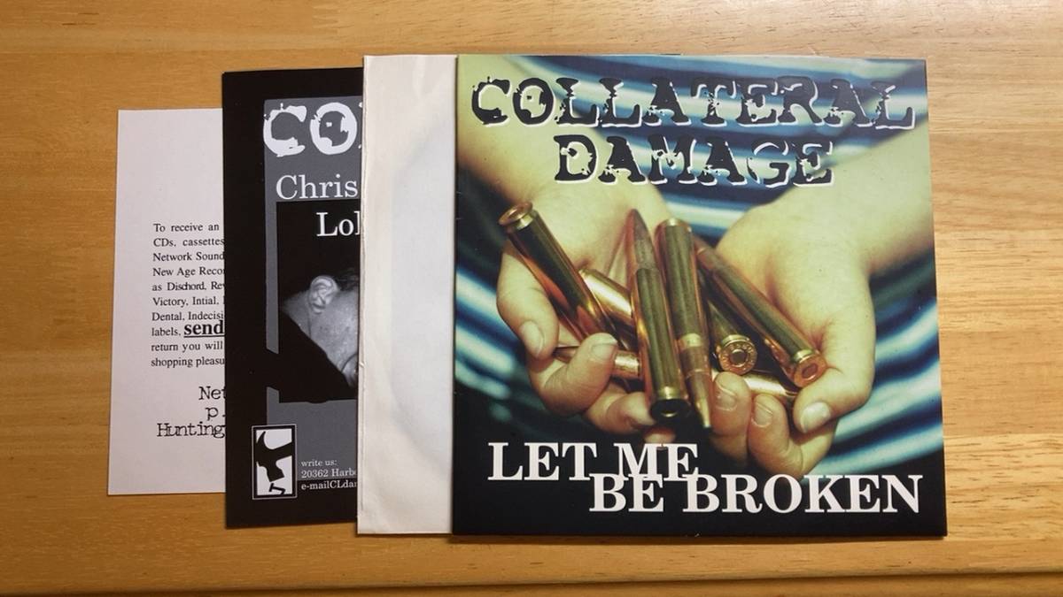 Collateral Damage Let Me Be Broken 7EP nyhc拍卖