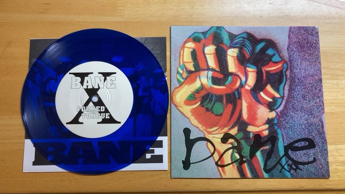 Bane Forked Tongue 7EP Blue盤 nyhc拍卖