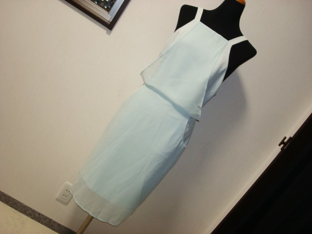 ● 美品 フィンダーズキーパーズ finders KEEPERS シースルー重ね着 ノースリーブ ジャンパースカート ワンピース サロペット Sサイズ 36拍卖