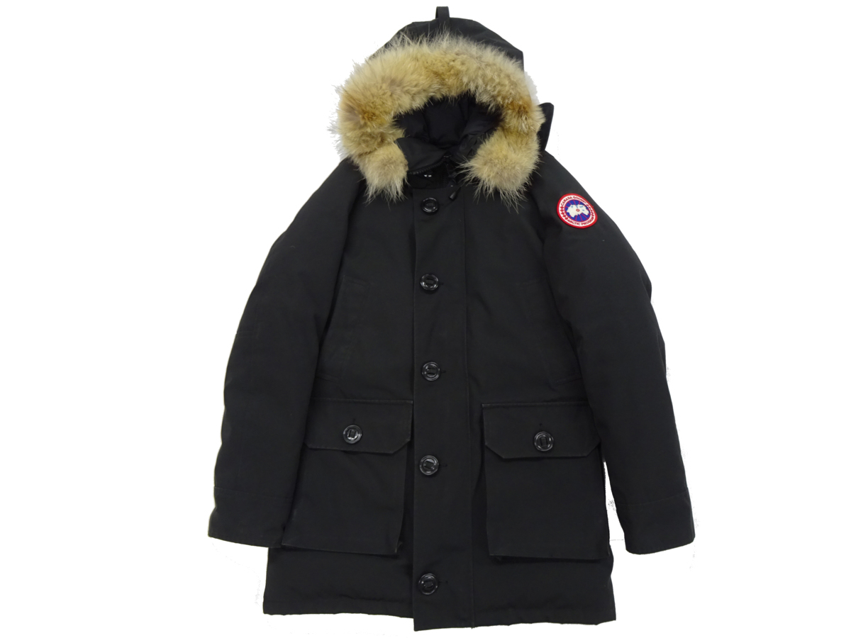 XS カナダグース CANADA GOOSE ブルックフィールド ブラック ダウンジャケット 2300JM グリフィン 国内正規 パーカー拍卖