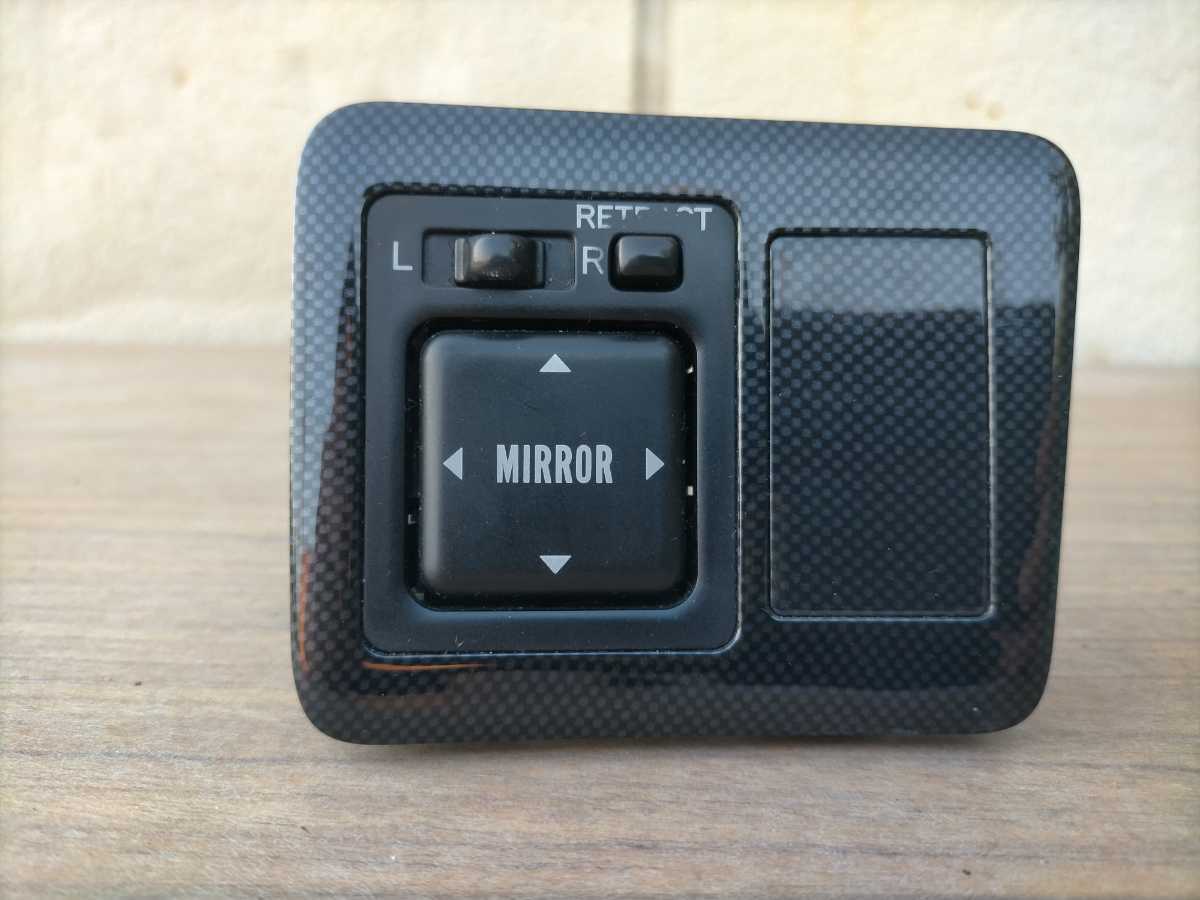 トヨタ クオリス パワーウィンドー カーボン スイッチ MCV21 MarkII Tourer EDITION拍卖