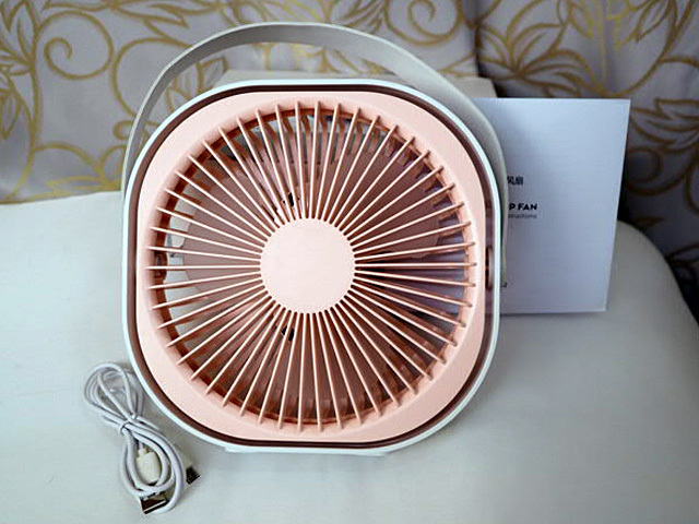 新品未使用オフィスデスクトップサイレント小型家電ファンm102高効率・省エネ空気循環モードミュート-3/ピンク・220512拍卖