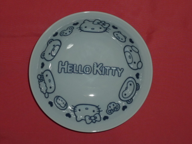 激レア!カワイイ♪2014年 みずほ銀行 オリジナル!サンリオ ハローキティ 陶器製 おさら 食器 (非売品)拍卖