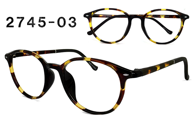 新品 クラシック メンズ メガネ 2745-03 ボストン拍卖