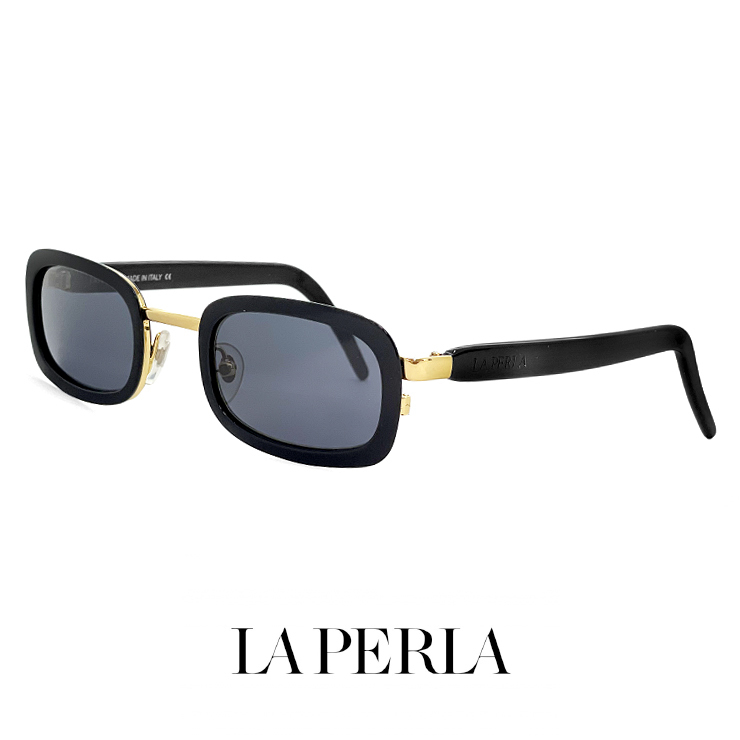 新品 La Perla ラペルラ サングラス spe503 201 スクエア 型 レディース メンズ ユニセックスモデル フレーム イタリア製拍卖