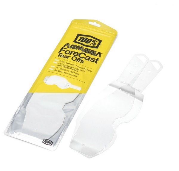 ロールオフパーツ 100% ARMEGA FORECAST用(50ミリ幅) ラミネートティアオフ 2×7枚入り モトクロス 正規輸入品 WESTWOODMX拍卖