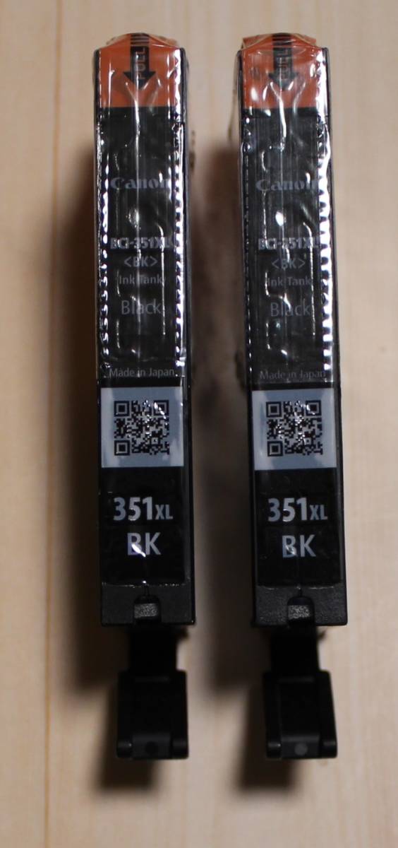 キャノン 純正インク BCI-351XL BK 2個セット(外箱なし)拍卖