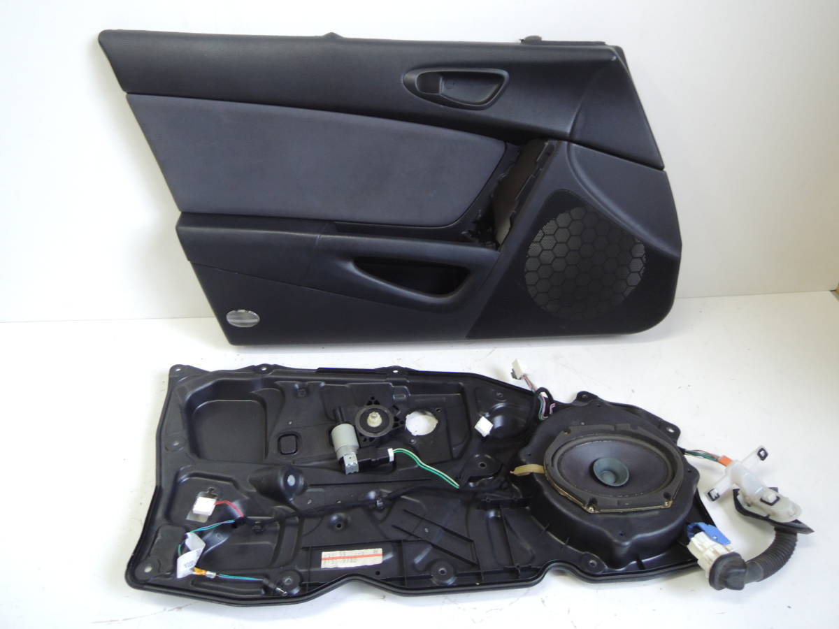 ・ LA-SE3P マツダ RX-8 純正 【左/L】 フロント ドア 内張り インナートリム (検: スピーカー レギュレーターモーター M-6209拍卖