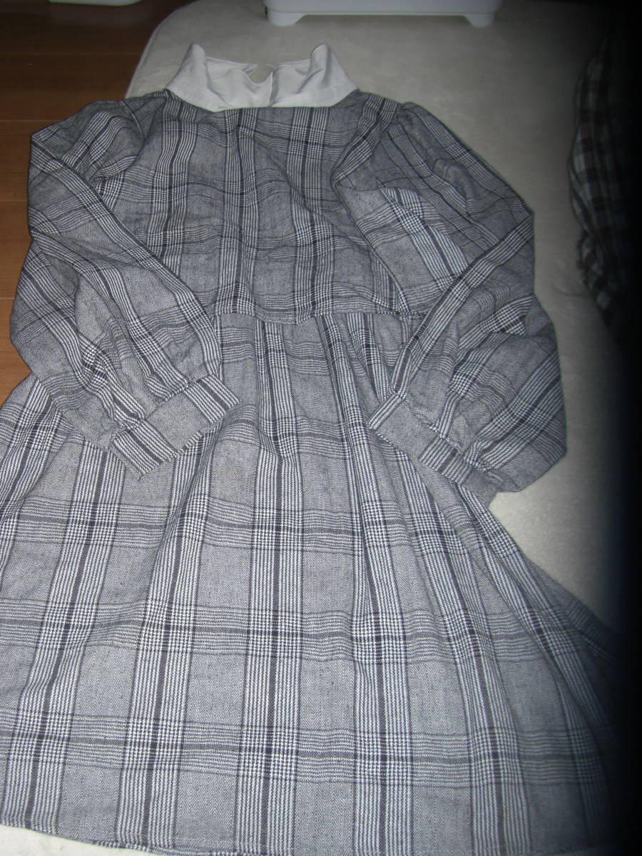 CHIP CLIP M チェックワンピース拍卖