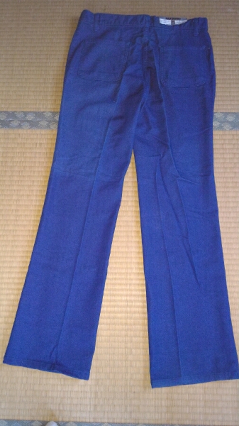 ブルーGパン、サイズ、ウエスト75センチ、ブランド、ダンサニー拍卖