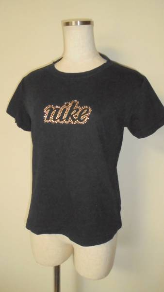 ナイキ Tシャツ スタック付 NIKE 黒拍卖