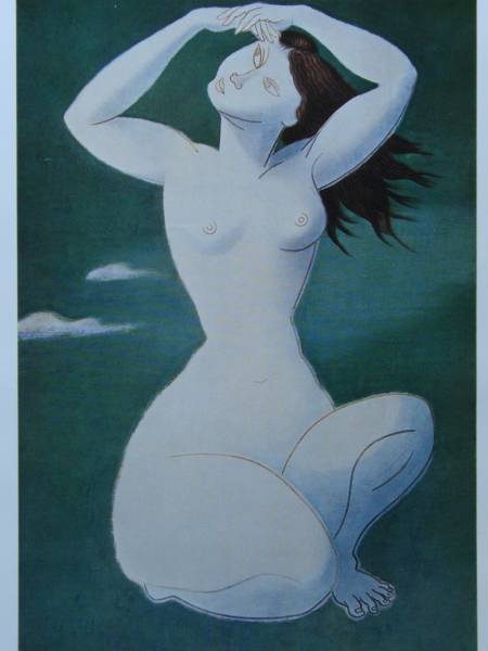 小倉遊亀、良夜、希少画集画、新品高級額装付、状態良好、mai拍卖