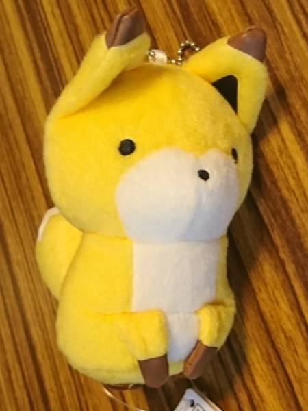 a タヌキとキツネ カバンに付けられるでっかいぬいぐるみ キツネ単体 r拍卖