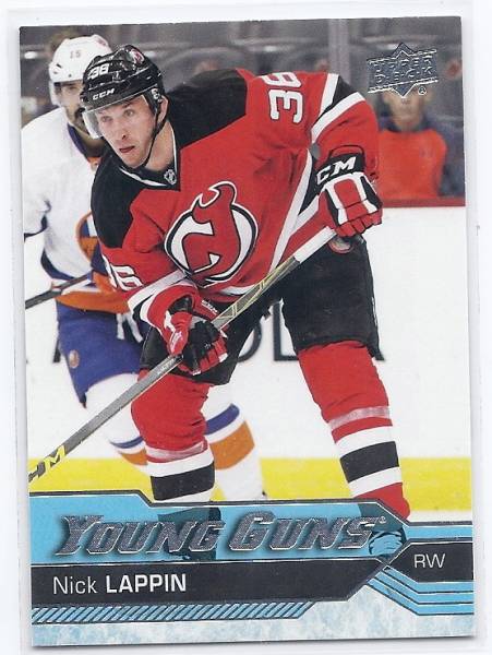 16-17 UD Update Nick Lappin Young Guns拍卖