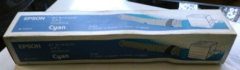 EPSON ETカートリッジ LPCA3ETC2C シアン 純正 在庫品 箱つぶれ・汚れあり拍卖