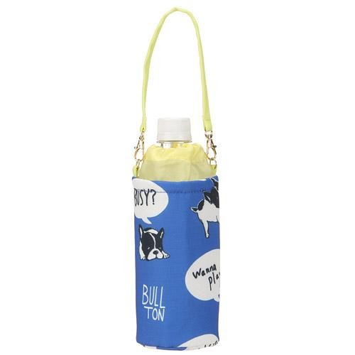 フレンチブルドッグ(ブルトン)のペットボトルホルダー《ブルー&黄色コンビ》拍卖