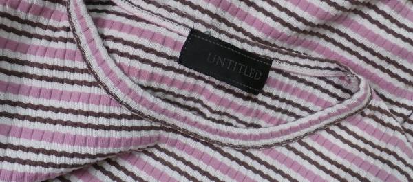 13453 ◆ UNTITLED アンタイトル 総柄トップス日本製拍卖