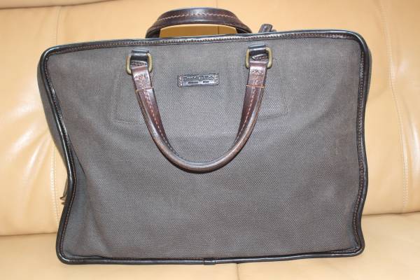 C210★美品★ダニエル&ボブ ブリーフケース 茶 イタリア製拍卖