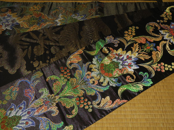 正絹 西陣まいずる 証紙・ハギレ付き 袋帯 美品 -六通-拍卖