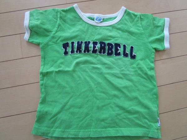 TINKERBELL☆かっこいいロゴTシャツ♪サイズ100☆used拍卖