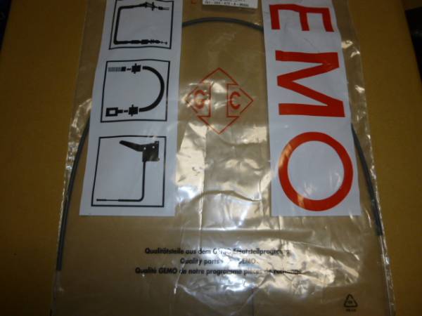 ヴァナゴンT3左ハンドル車用ヒーターケーブル新品GEMO製拍卖