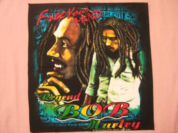 横浜最新 BOB MARLEY☆バンダナRegend 同梱4枚まで送料180円ξ☆Bξ ξ42s拍卖