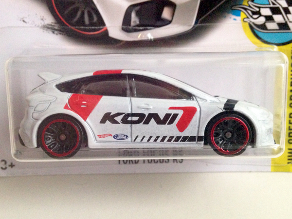 Ford Focus RS フォード フォーカス ラリー スポーツ KONI コニ ショック ホワイト 2017 HW Speed Graphics スピード グラフィックス拍卖