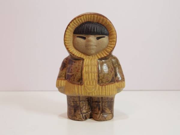 送料無料 1974 Lisa Larson リサ・ラーソン ALL VARLDENS BARN 世界の子供・North・ユニセフ拍卖