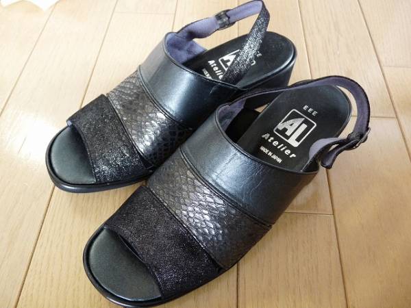 ★レディース サンダル★キラキラでとってもおしゃれ♪★新品 23cm EEE ★日本製拍卖