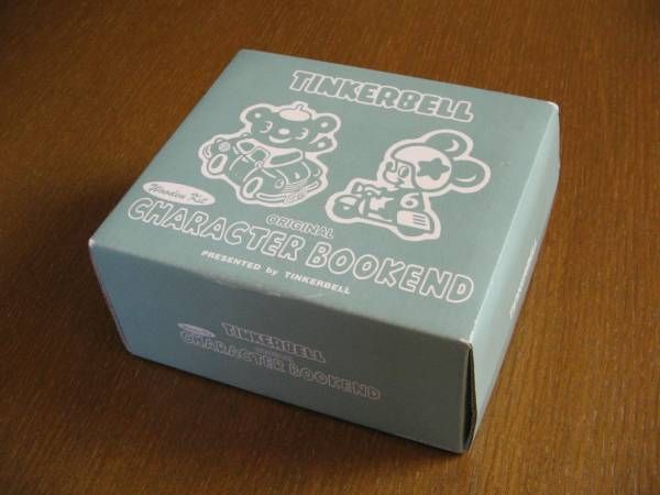 ティンカーベル キャラクターブックエンド (木製・組立て式)拍卖