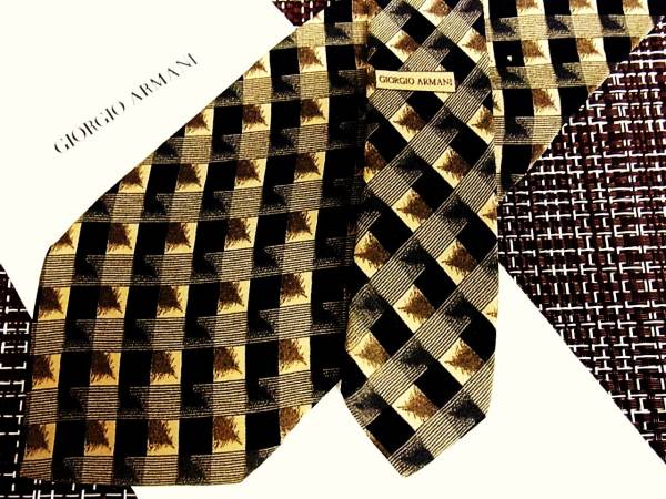 ・ω・ ★SALE/1541★ジョルジオ・アルマーニのネクタイ♪拍卖