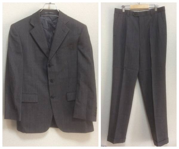 五大陸 オンワード◇スーツ 3つボタン テーラード セットアップ サイズ4M拍卖