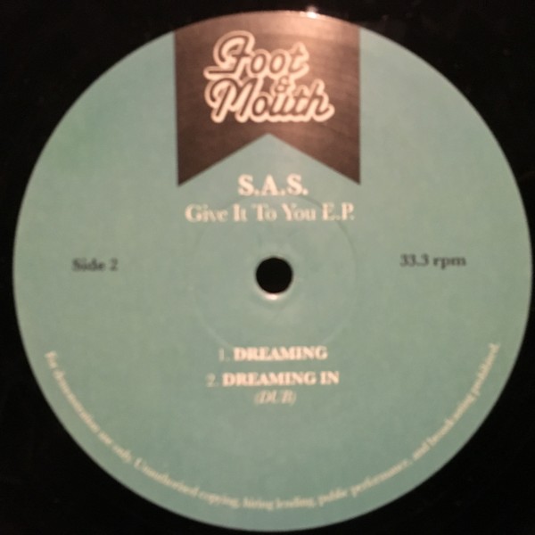 S.A.S.* Give It To You EP拍卖