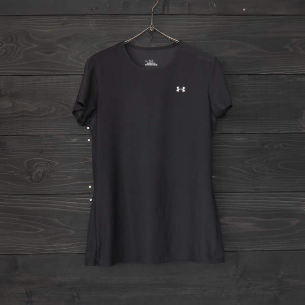 ★UNDER ARMOUR★アンダーアーマー★コンプレッションT★HEAT GEAR★ブラック★W-S拍卖