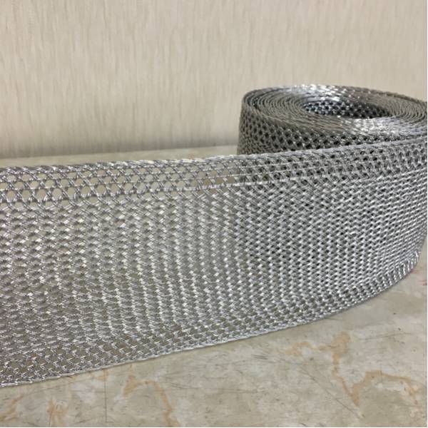 ■S 80mm メタリックトーションテープ 5m巻 編み物 手芸 バッグ ハンドメイド 材料 素材 ■拍卖