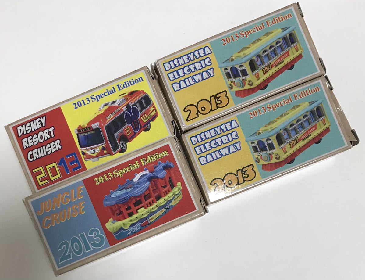 未使用 ディズニーリゾートクルーザー ジャングルクルーズ エレクトリックレールウェイ スペシャルエディション2013 ディズニートミカ拍卖