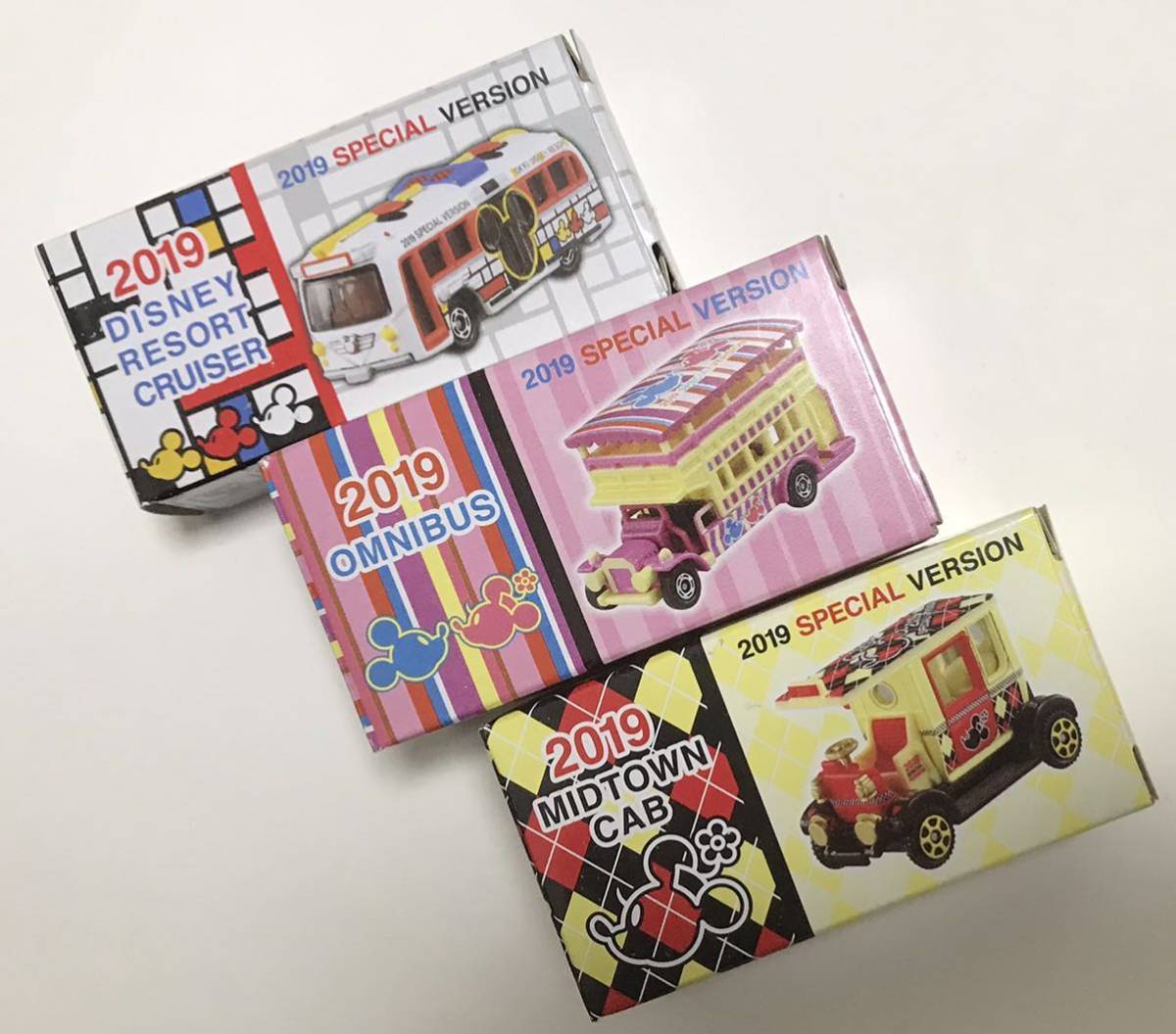 未使用 ディズニーリゾートクルーザー オムニバス ミッドタウンキャブ スペシャルエディション2019 ディズニートミカ TDR拍卖