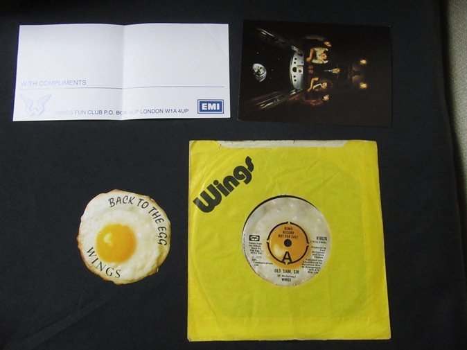 7インチ★WINGS★OLD SIAM SIR UK MPL プロモパック拍卖