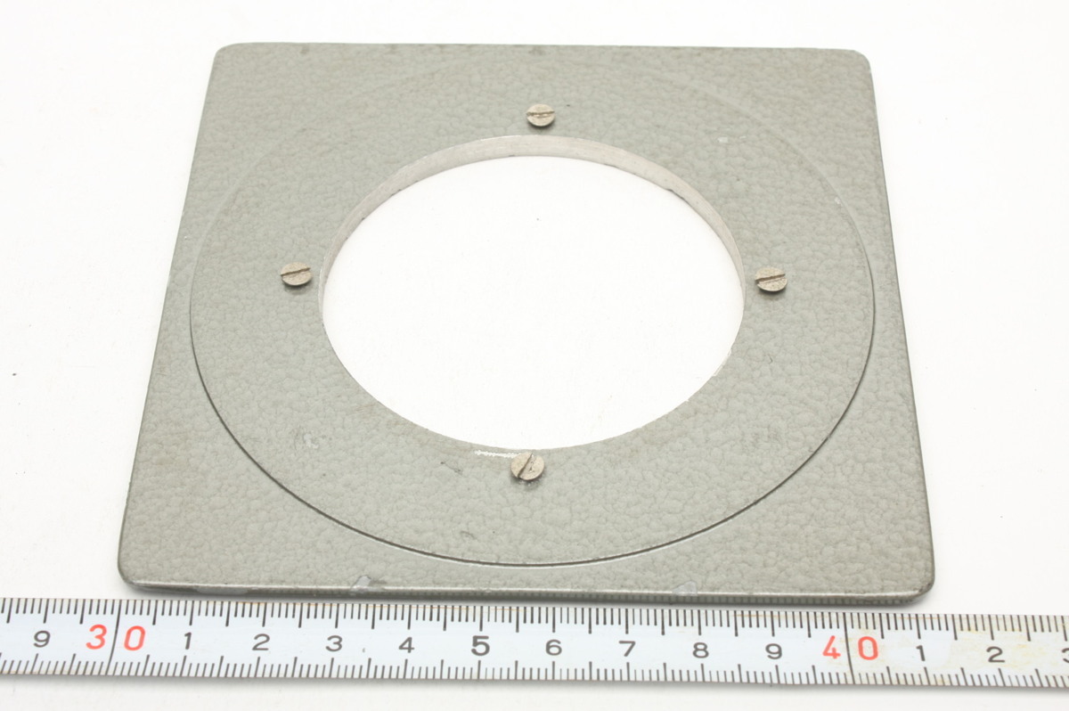※ レンズボード 武蔵野光機 リトレックビュー Rittreck view ねじ込み装着穴65mm 113mm×113mm 4277拍卖