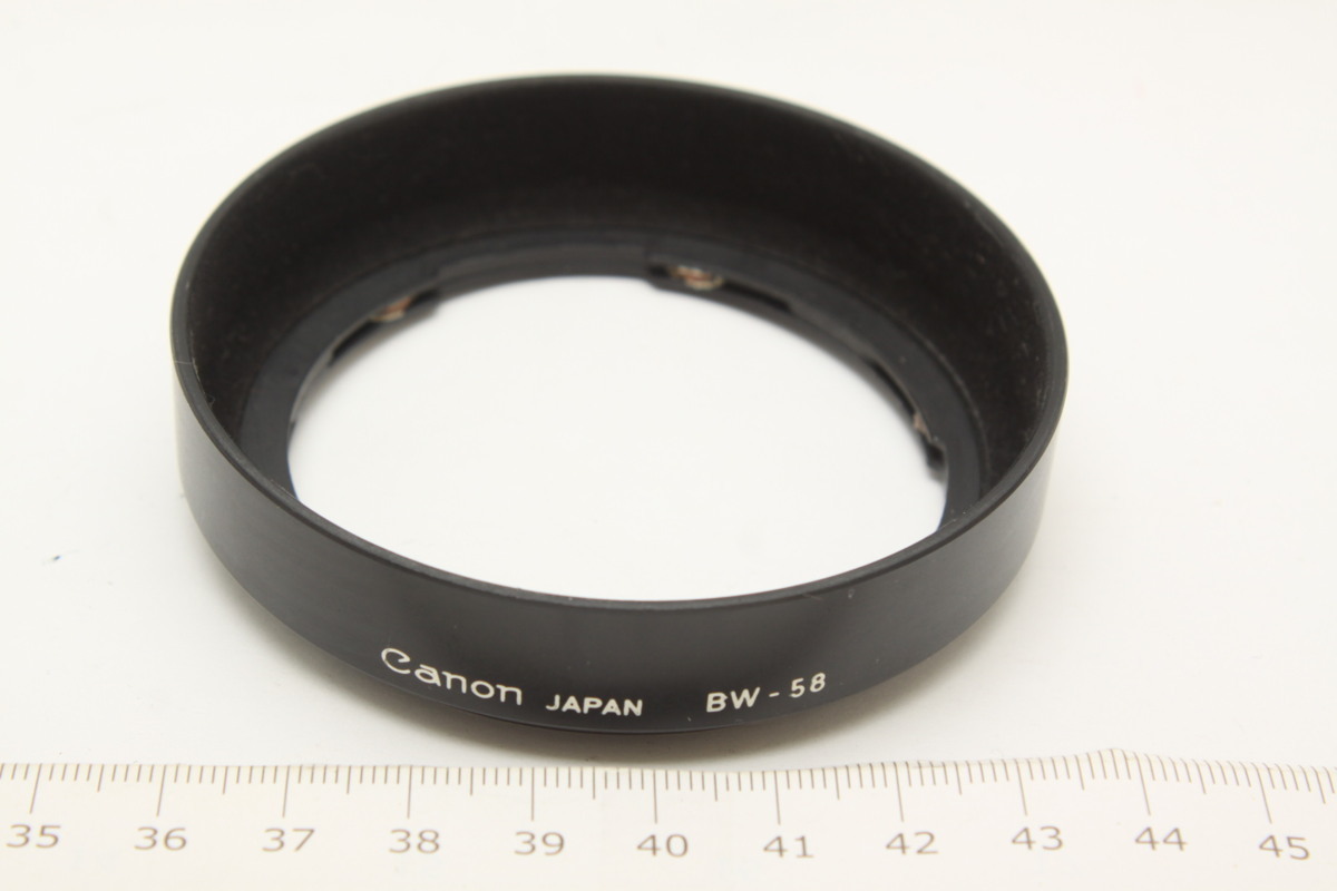 ※ フード キャノン Hood for Canon TS 35mmF2.8シフト用 BW-58 ※ストッパー緩め (3264拍卖