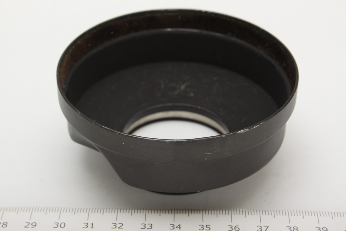 ※ フード MAMIYA マミヤ 金属 metal メタル フード hood press universal 装着径40.5? 100mmf3.5 127f2.7 KA0570拍卖