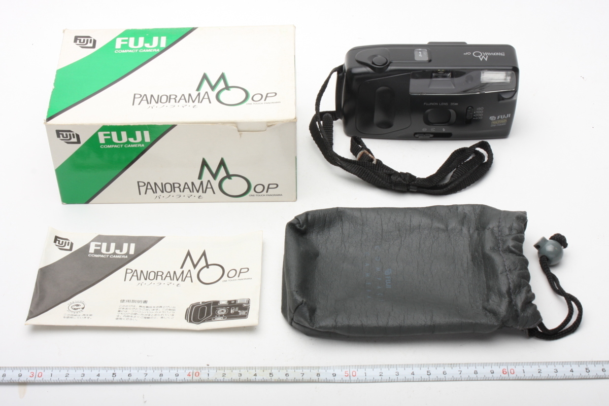 ※ FUJICA フジカ FUJIFILM 富士フィルム PANORAMA MO OP パノラマモOP fujinon lens 35mm ケース、箱、説明書付 4336拍卖