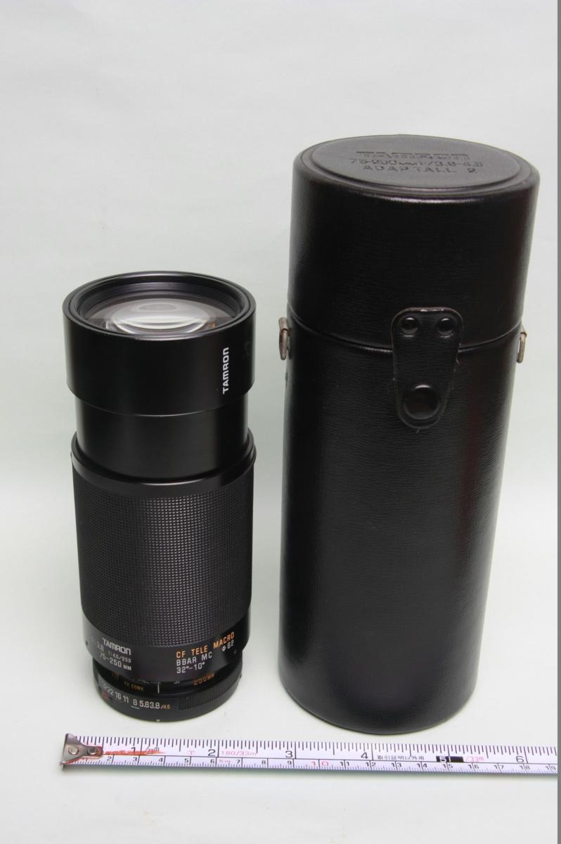 ※ 新品 タムロン 交換マウント式 アダプトール 75-210mm マクロ MC BBAR CF TELE ケース付Aa0509拍卖