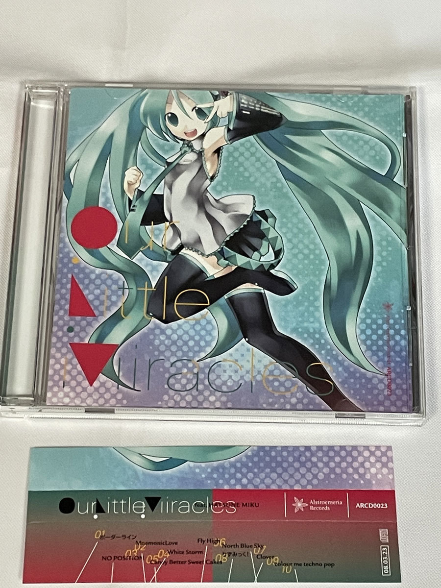 Alstroemeria Records feat HATSUNE MIKU Our Little Miracles 初音ミク 同人音楽CD拍卖
