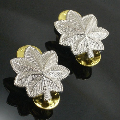 Rothco ピンバッジ 1704 アメリカ軍階級章 中佐 2個セット | ピンズ ミリタリーバッジ ミリタリーバッチ 記章拍卖