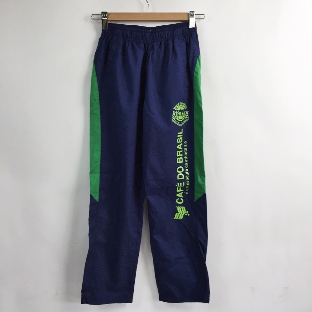 アスレタ/ATHLETA サッカー フットサル ジャージ パンツ ネイビー 紺 グリーン サイズ150 キッズサッカー/フットサル拍卖