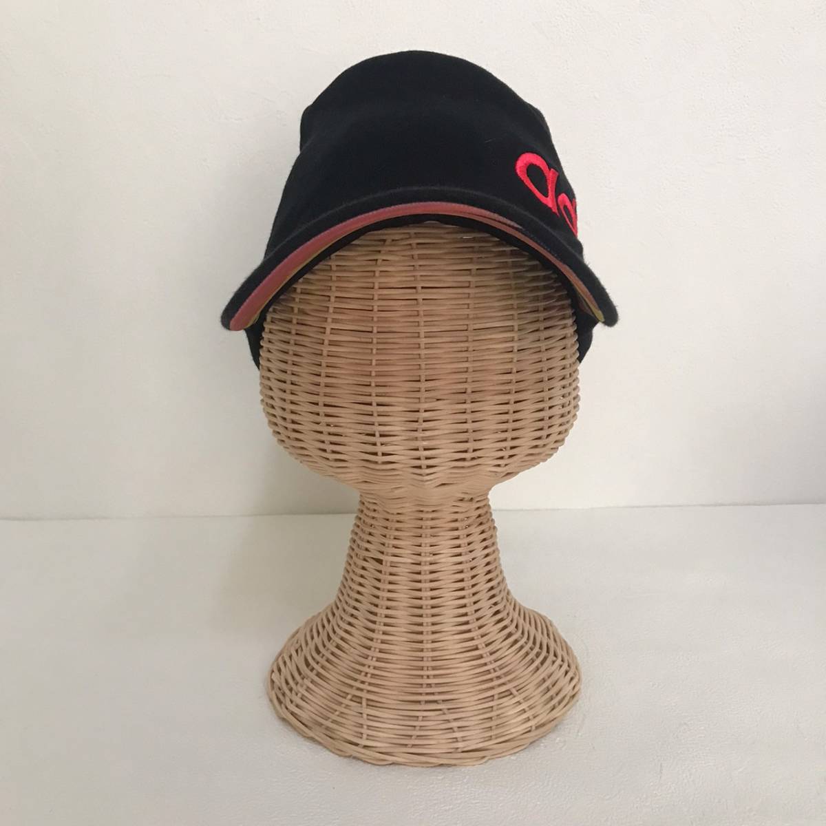 ADIDAS/アディダス 帽子 ランニング サッカー ロゴ刺 ブラック 黒 54-57cm メンズ拍卖