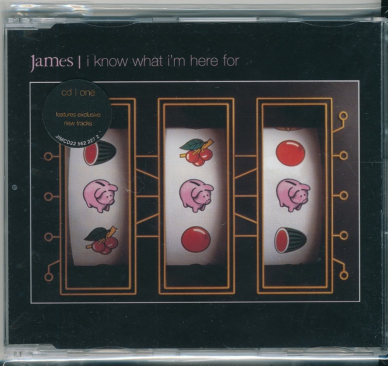 JAMES / I KNOW WHAT I'M HERE FOR /EU盤/新品CDS①!!31201拍卖